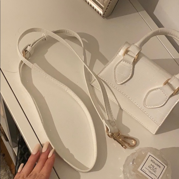 mini white handle bag - Picture 6 of 6